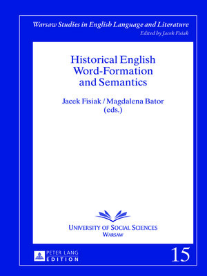 cover image of Historical English Word-Formation and Semantics